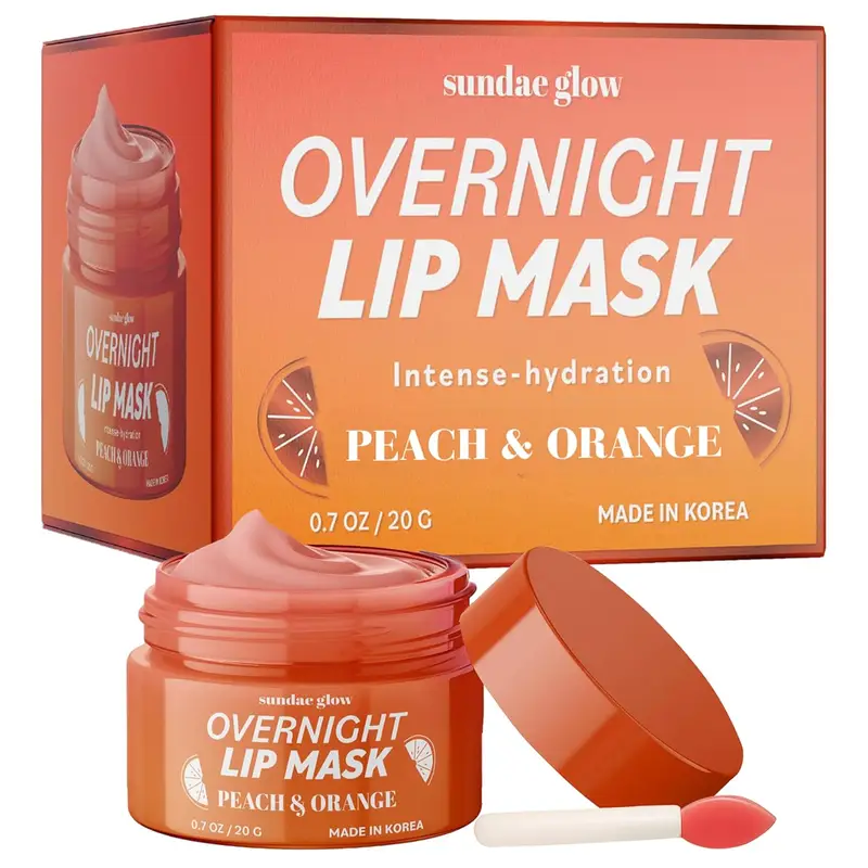 Lip Mask Peach & Orange