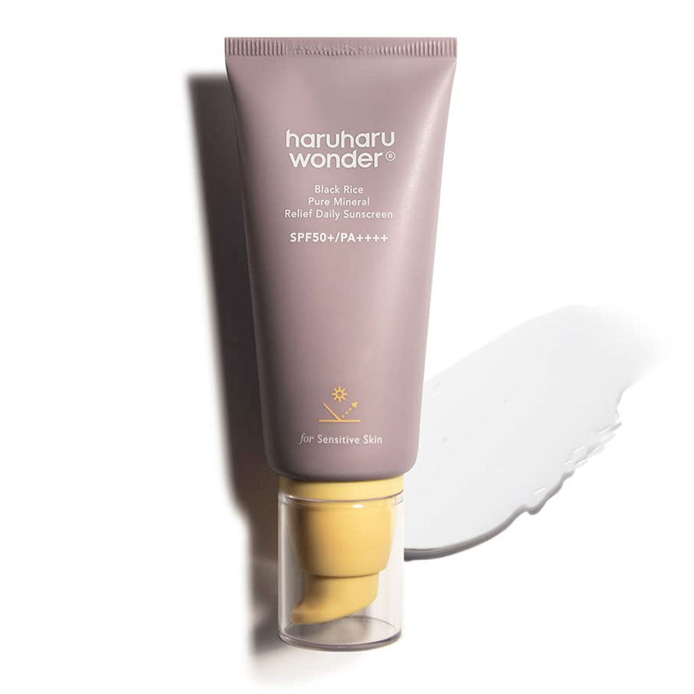 Haruharu wonder - Black Rice Pure Mineral Relief Daily Sunscreen SPF50+/Pa++++