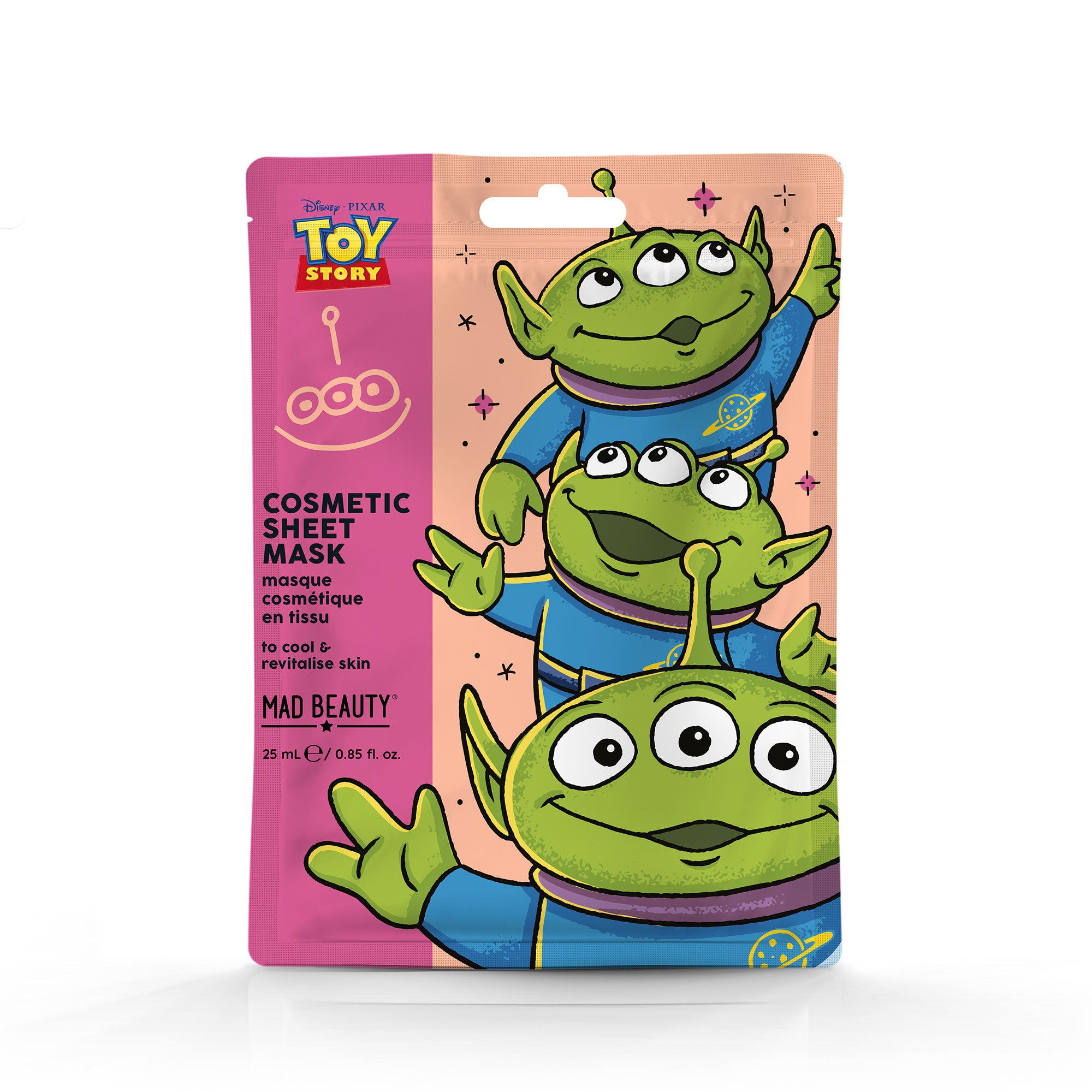 TOY STORY COSMETIC SHEET FACE MASK ALIEN