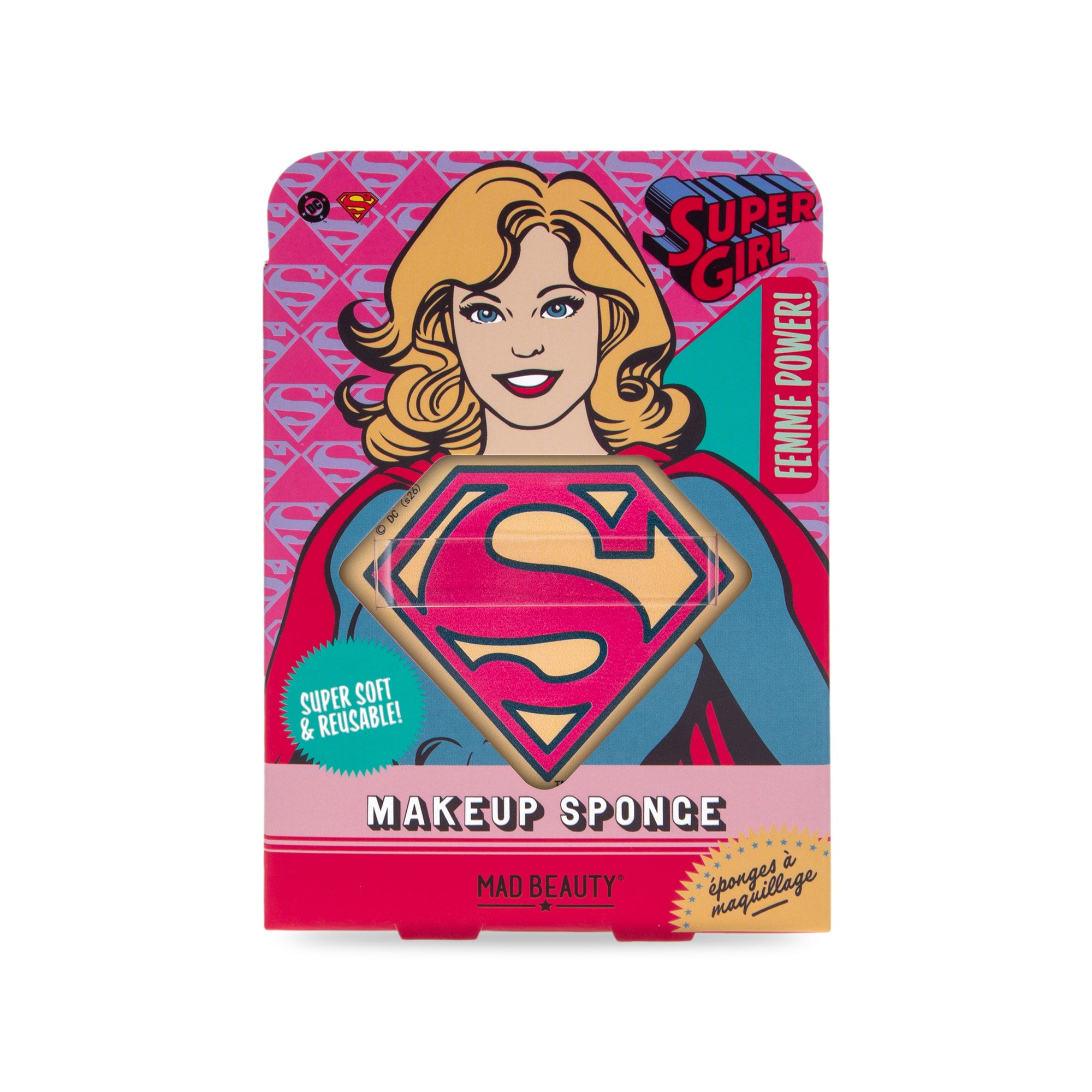 DC FEMME POWER MAKEUP SPONGES - SUPERGIRL