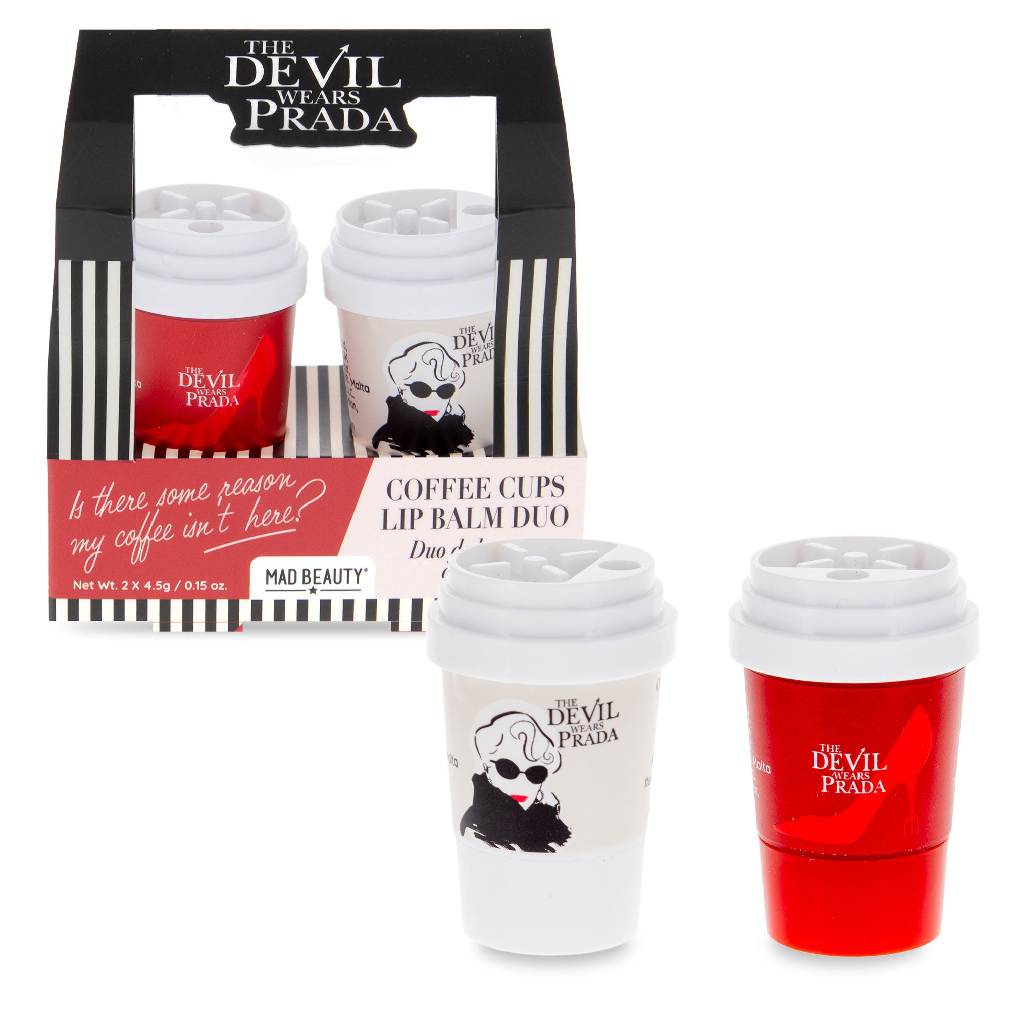 DEVIL WEARS PRADA COFFEE CUP LIP BALM DUO