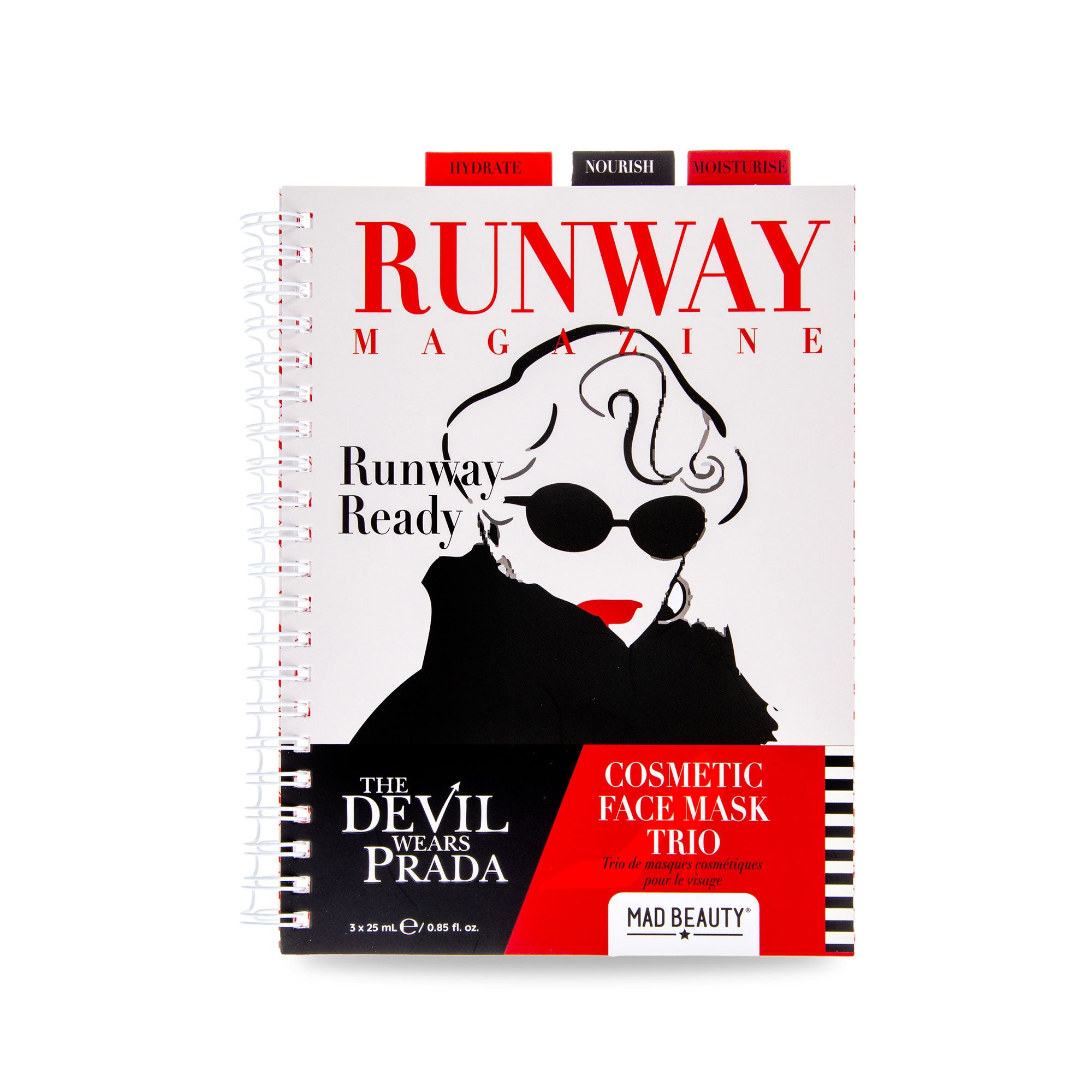 DEVIL WEARS PRADA COSMETIC FACE MASK TRIO